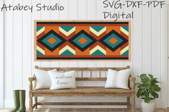 Aztec Barn Quilt Svg Laser Cutting Files