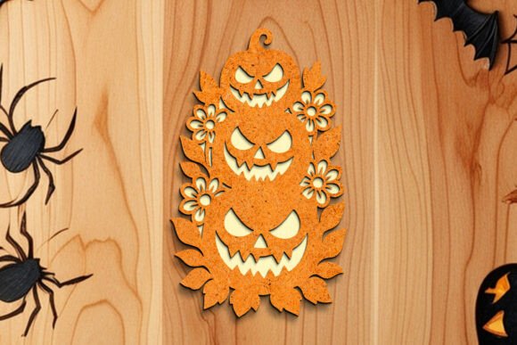 Embrace the Season with Stacked Flower Pumpkins: A Comprehensive Guide to Laser Cut SVG Design