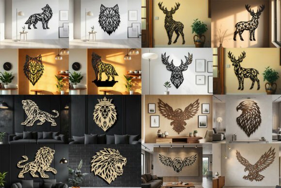 Laser Cut Animal Wall Art SVG Bundle: A Strategic Tool for Creative and Professional Spaces